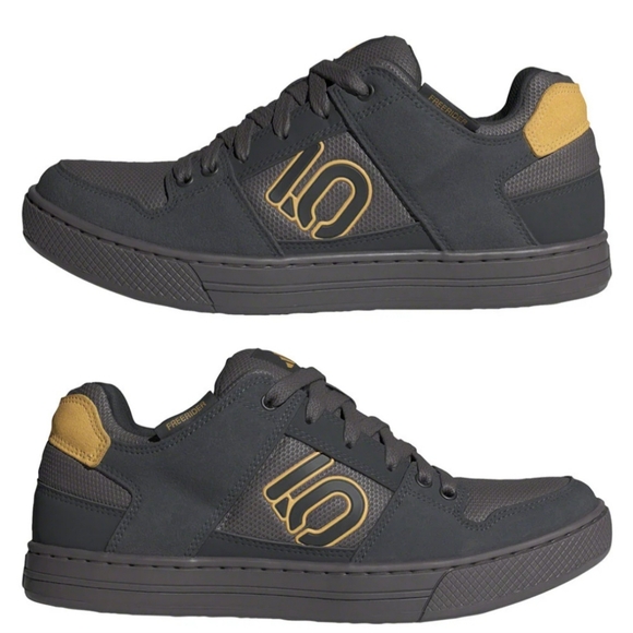 Adidas Five Ten Freerider Flat Shoes -Mens Charcoal/Oat/Carbon Size11 New - Picture 2 of 2